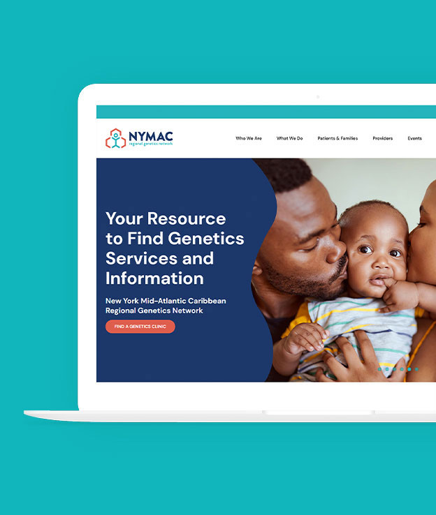 NYMAC regional genetics network web design